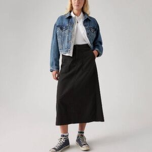 Perfect black denim skirt 📓